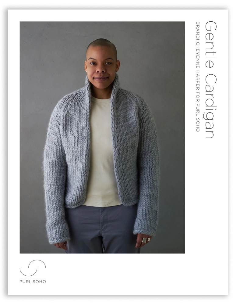 Brandi Cheyenne Harper For Purl Soho: Gentle Cardigan | Purl Soho