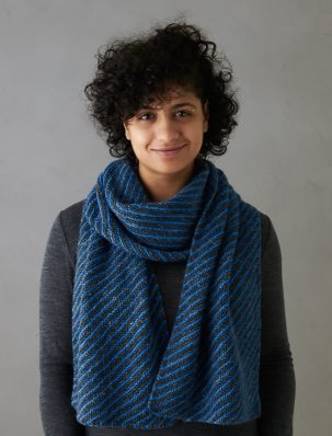 Slanting Stripes Scarf | Purl Soho