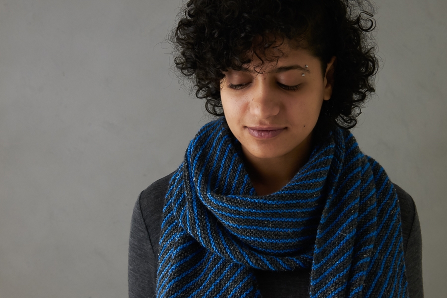 Slanting Stripes Scarf | Purl Soho