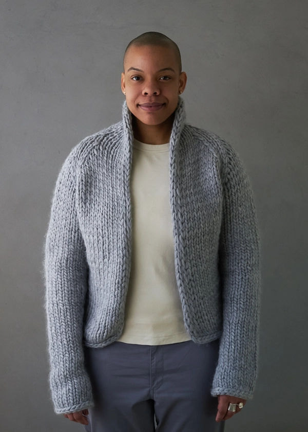 Brandi Cheyenne Harper For Purl Soho: Gentle Cardigan | Purl Soho