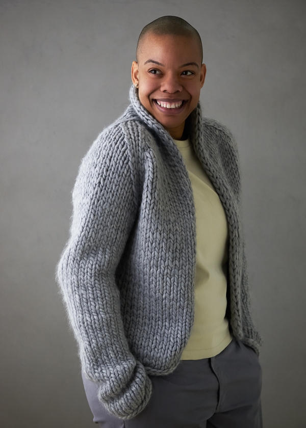 Brandi Cheyenne Harper For Purl Soho: Gentle Cardigan | Purl Soho