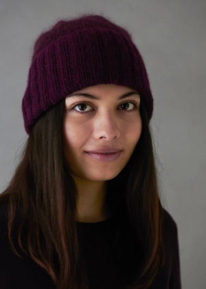 Simple Pleasures Hat In Line Weight + Tussock | Purl Soho