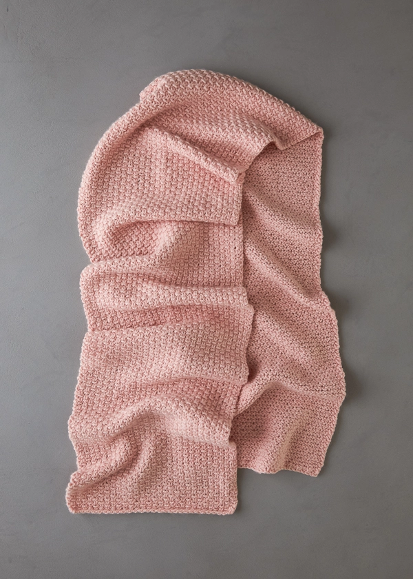 Staggered Fisherman’s Rib Scarf | Purl Soho