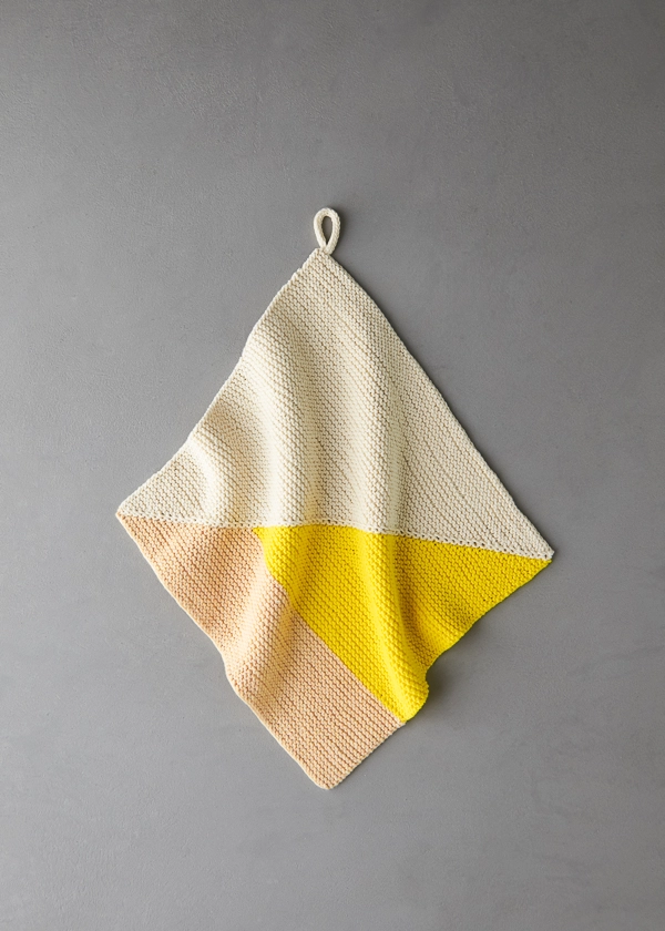 Colorful Half + Half Washcloths | Purl Soho