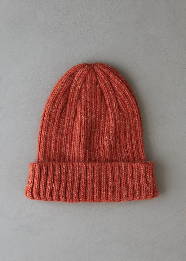 Lovely Ribbed Hat In Linen Quill Worsted | Purl Soho