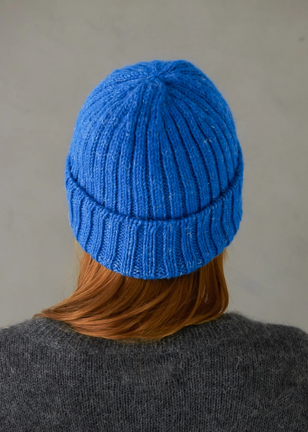 Lovely Ribbed Hat In Linen Quill Worsted | Purl Soho