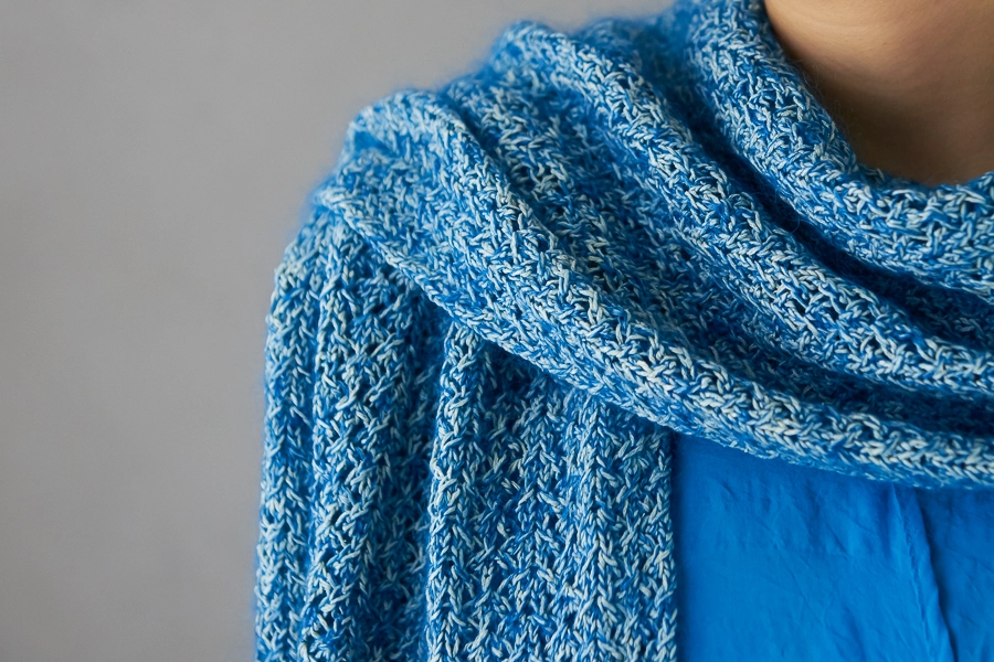 Ocean Currents Wrap | Purl Soho