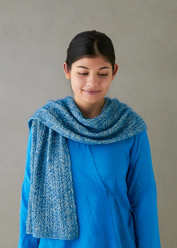 Ocean Currents Wrap | Purl Soho