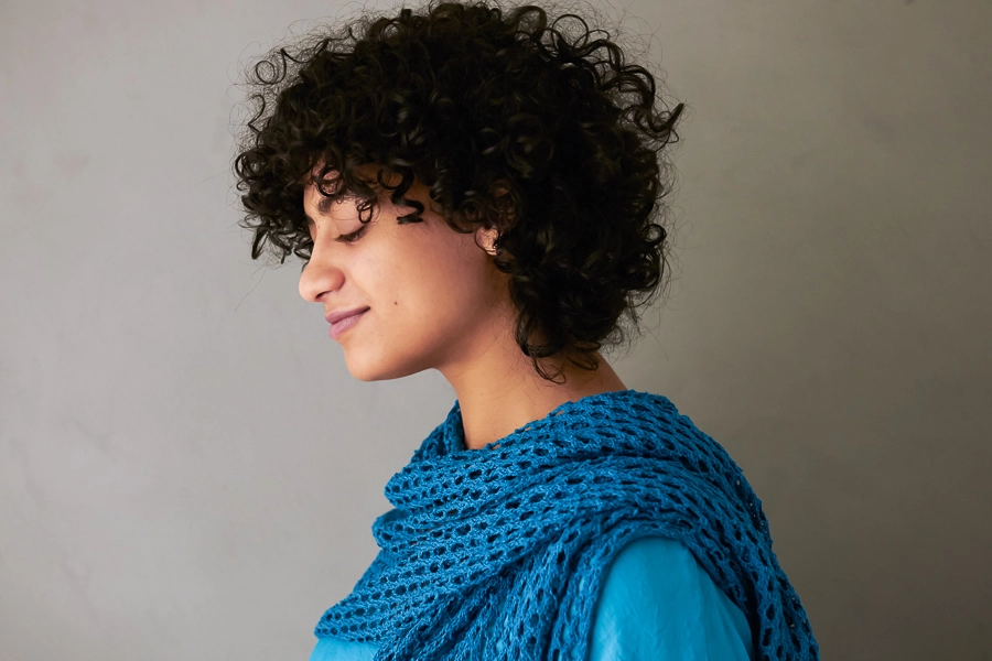 Cat Eye Lace Wrap | Purl Soho