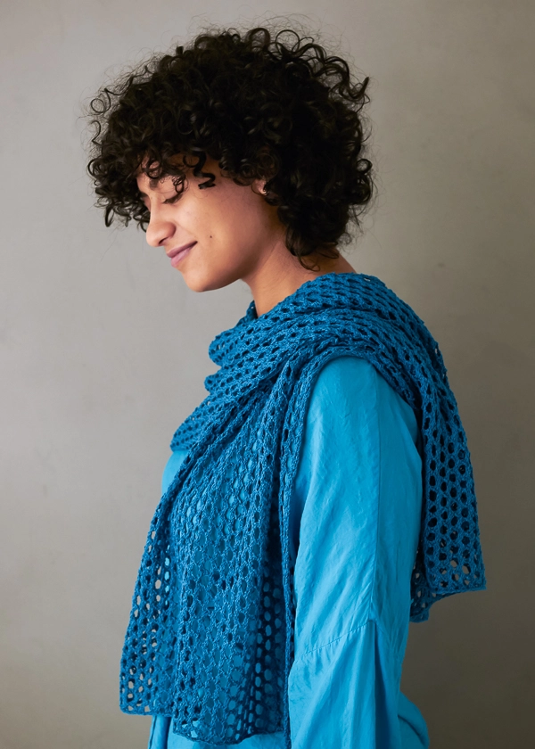 Cat Eye Lace Wrap | Purl Soho