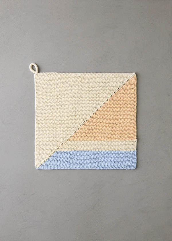 Colorful Half + Half  Washcloths | Purl Soho