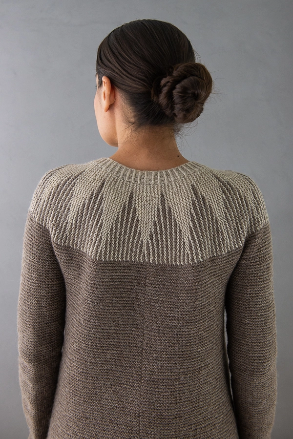 Ainur Berkimbayeva For Purl Soho: Thistle Yoke Pullover | Purl Soho