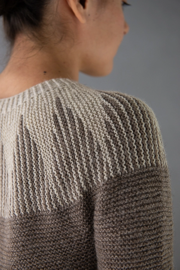 Ainur Berkimbayeva For Purl Soho: Thistle Yoke Pullover | Purl Soho