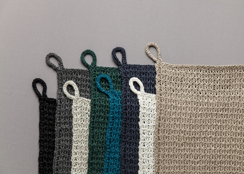 Waffle Stitch Washcloth + Hand Towel In Santolina - Purl Soho, Beautiful  Yarn For Beautiful KnittingPurl Soho