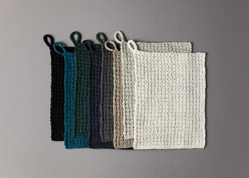 Waffle Stitch Washcloth
