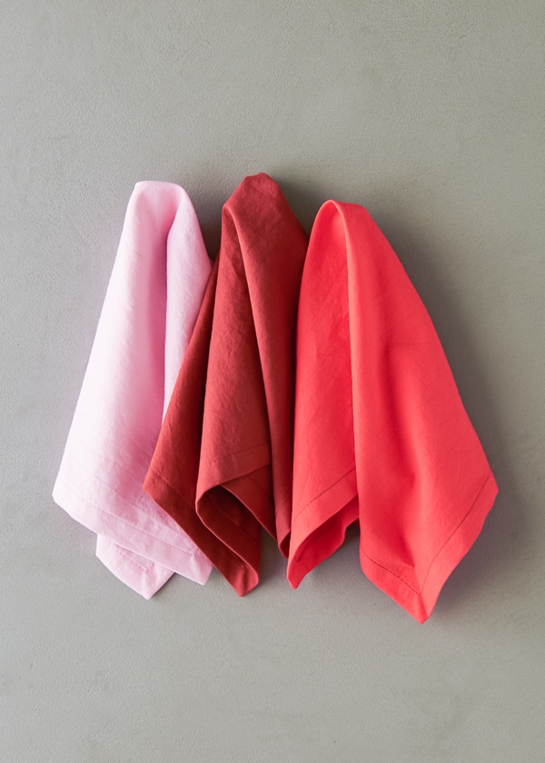 Classic Mitered Corner Napkins In Spectrum Cotton | Purl Soho