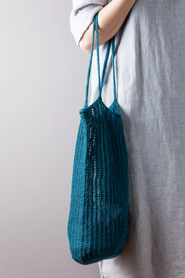 Knit Linen Market Bag | Purl Soho