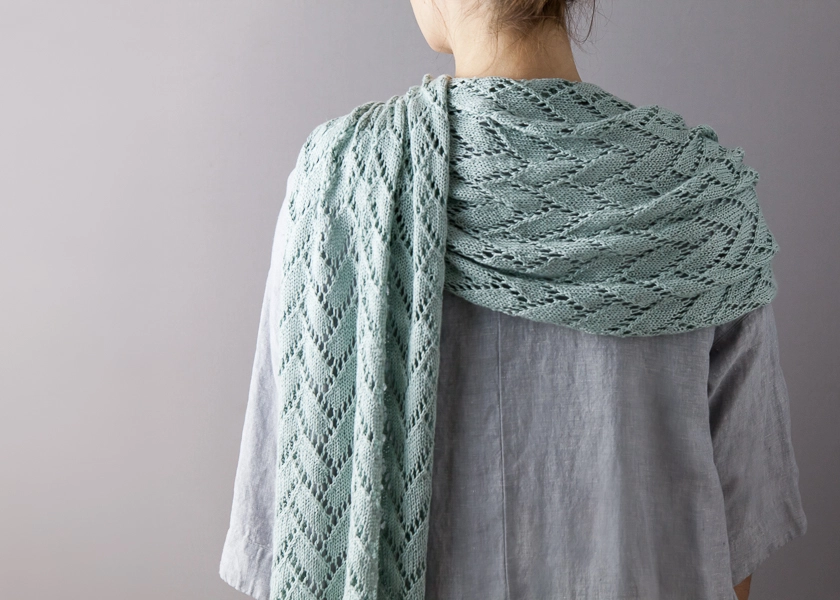 Wedding Shawl In Burnish | Purl Soho