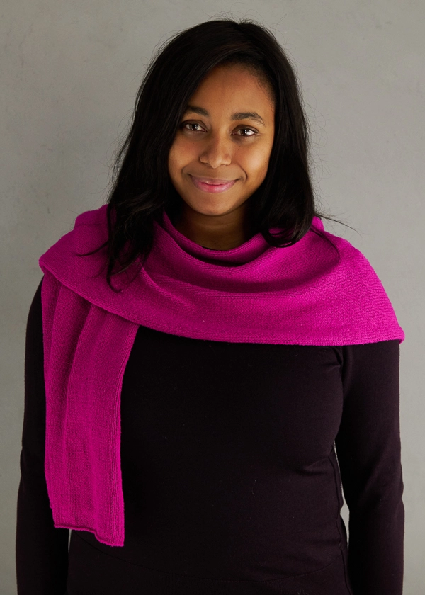 Elementary Wrap In Spectrum Silk | Purl Soho