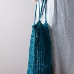 Knit Linen Market Bag