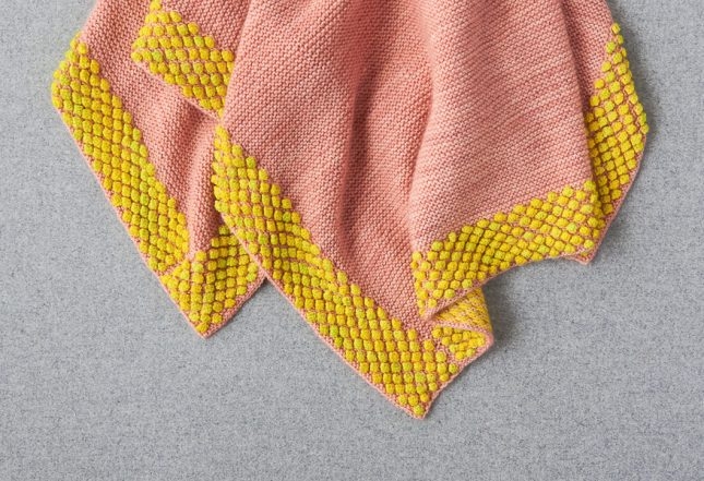 Bobble Border Blanket | Purl Soho