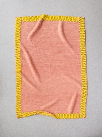 Bobble Border Blanket | Purl Soho