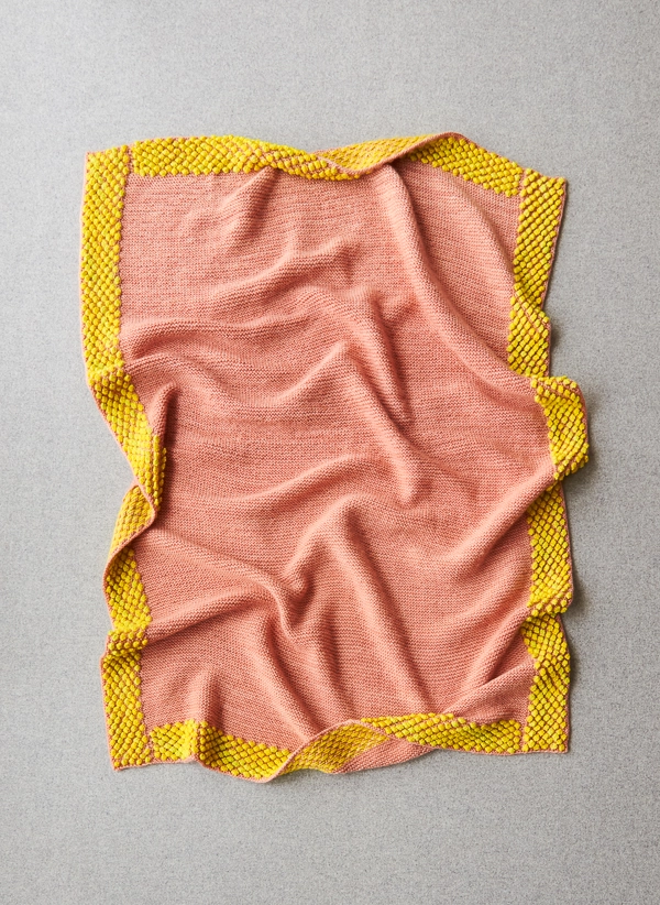 Bobble Border Blanket | Purl Soho