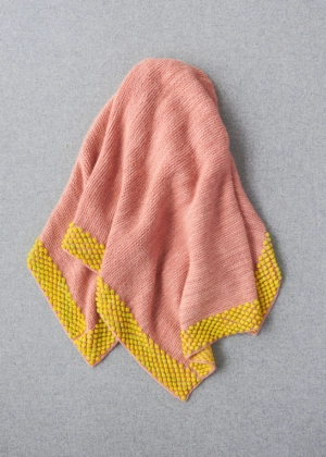 Bobble Border Blanket | Purl Soho