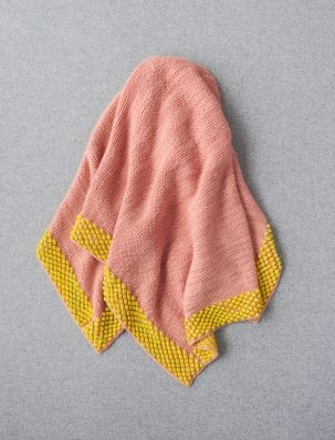 Bobble Border Blanket | Purl Soho