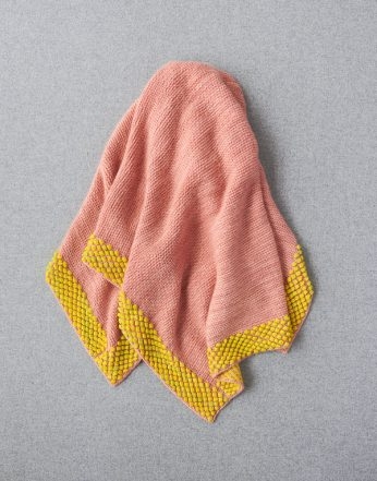 Bobble Border Blanket | Purl Soho