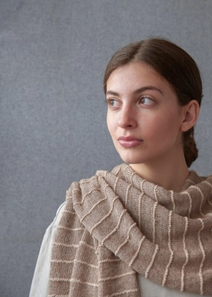 Raised Ridge Wrap | Purl Soho