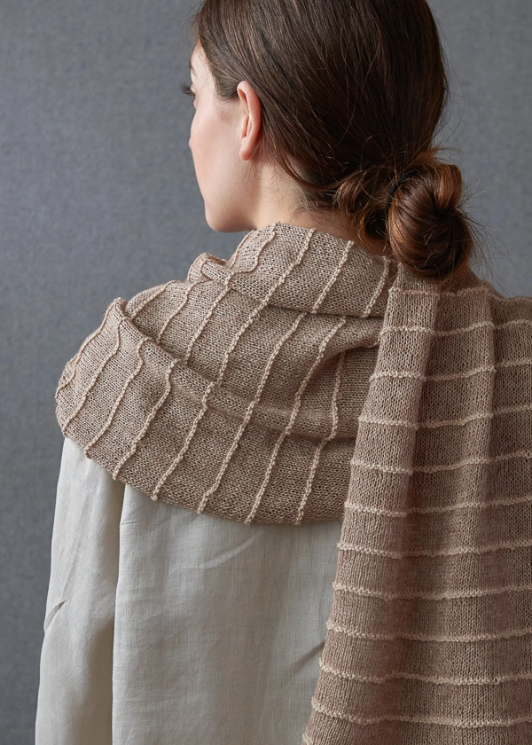 Raised Ridge Wrap | Purl Soho