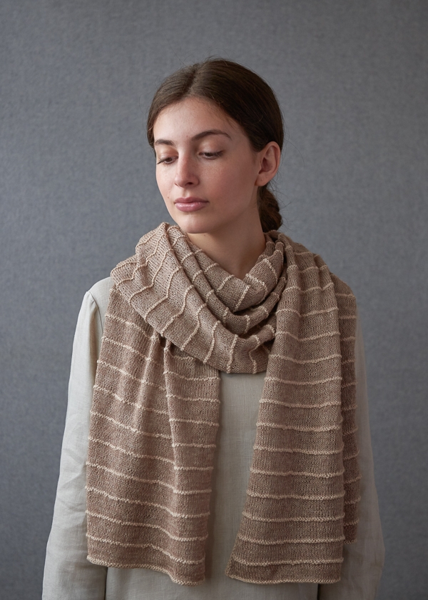 Raised Ridge Wrap | Purl Soho