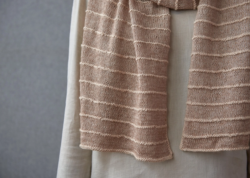 Raised Ridge Wrap | Purl Soho