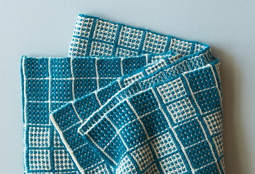 Mosaic Squares Blanket | Purl Soho