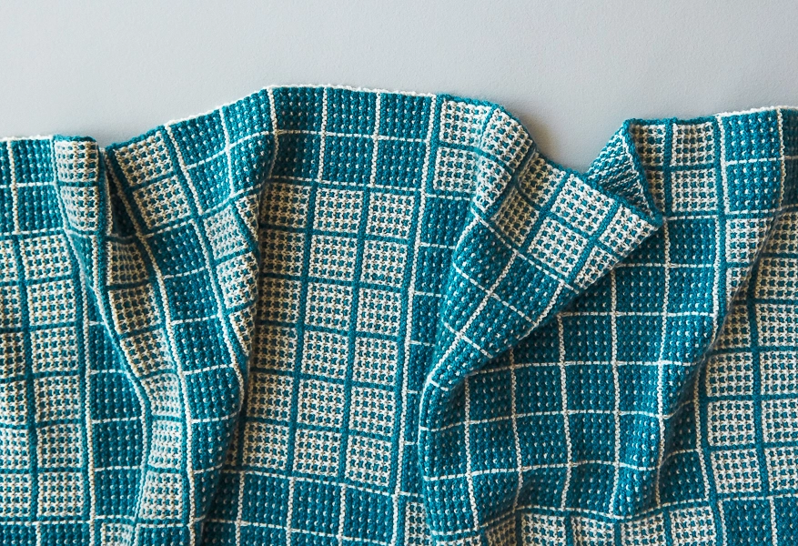 Mosaic Squares Blanket | Purl Soho