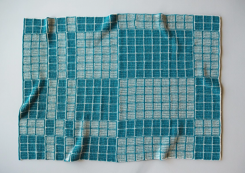 Mosaic Squares Blanket | Purl Soho