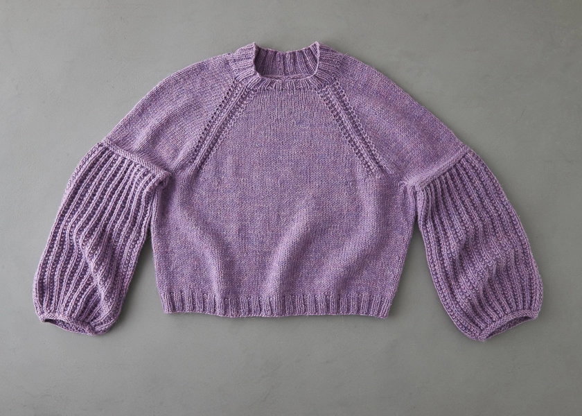 Norah Gaughan For Purl Soho: Wherefore Art Thou Pullover | Purl Soho