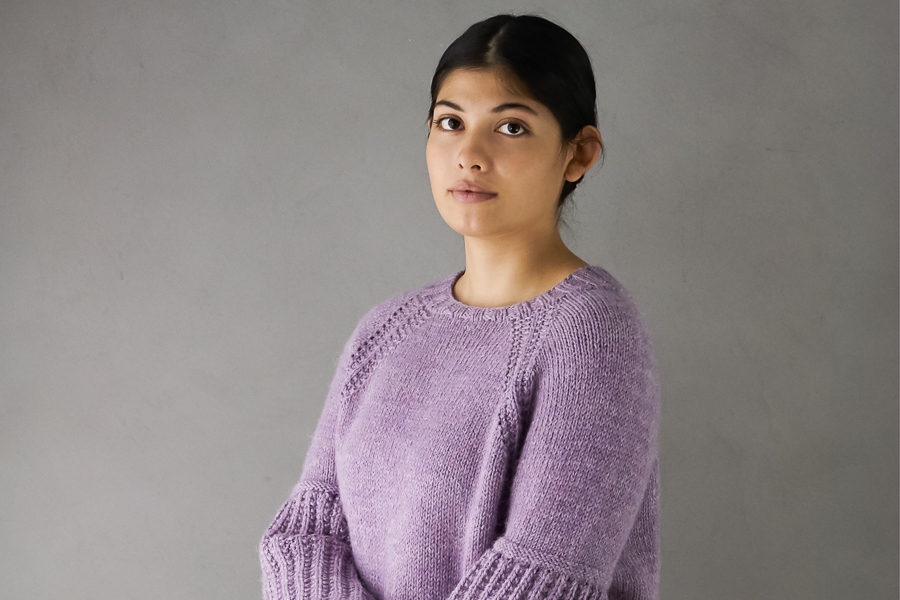 Norah Gaughan For Purl Soho: Wherefore Art Thou Pullover | Purl Soho