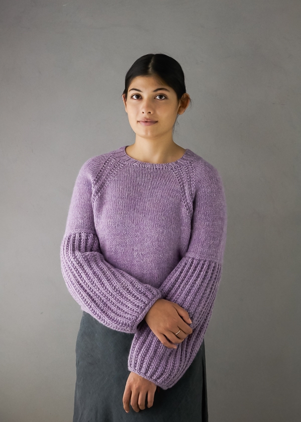 Norah Gaughan For Purl Soho: Wherefore Art Thou Pullover | Purl Soho