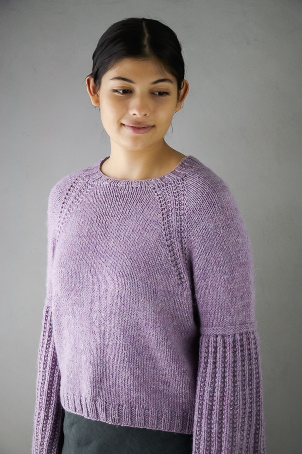 Norah Gaughan For Purl Soho: Wherefore Art Thou Pullover | Purl Soho