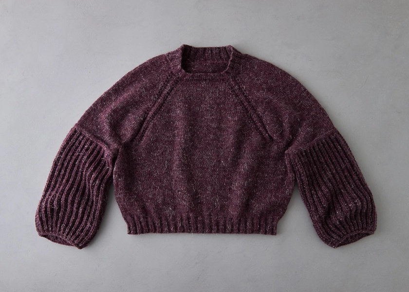 Norah Gaughan For Purl Soho: Wherefore Art Thou Pullover | Purl Soho