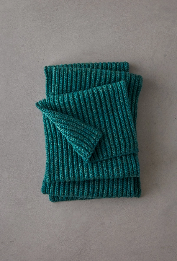 Brioche Scarf In Worsted Twist | Purl Soho