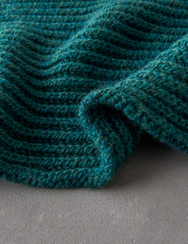 Brioche Scarf In Worsted Twist | Purl Soho