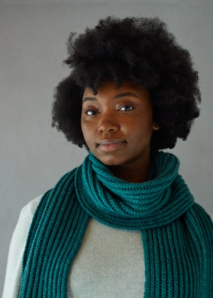 Brioche Scarf In Worsted Twist | Purl Soho