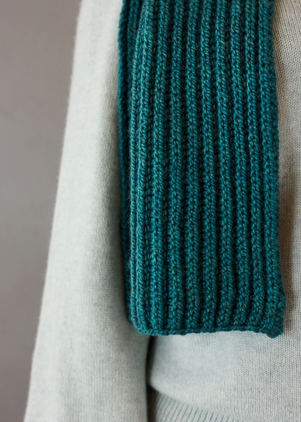 Brioche Scarf In Worsted Twist | Purl Soho