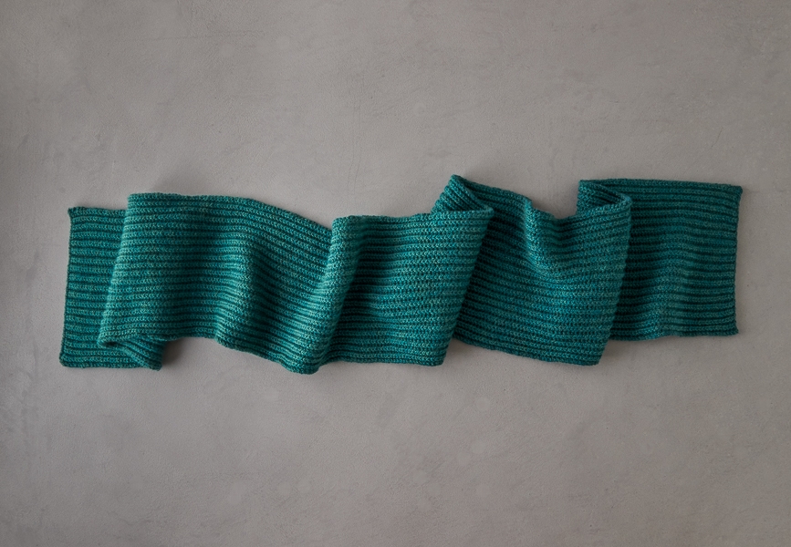 Brioche Scarf In Worsted Twist | Purl Soho