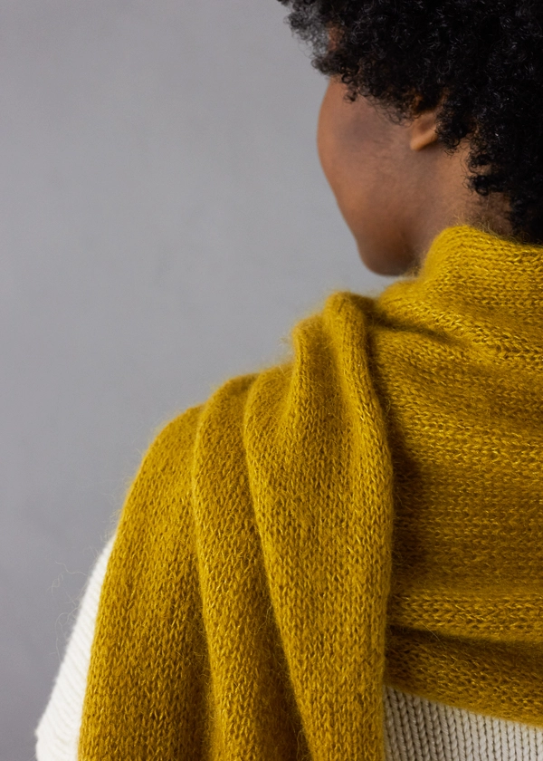 Elementary Wrap In Brume | Purl Soho