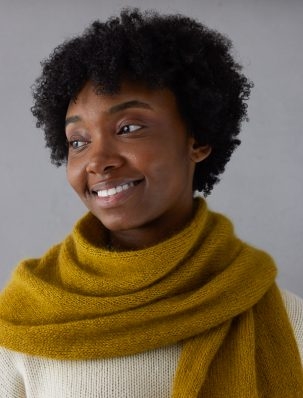 Elementary Wrap In Brume | Purl Soho