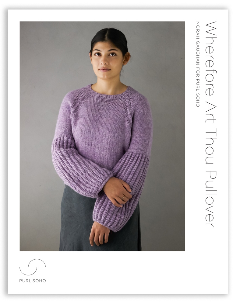 Norah Gaughan For Purl Soho: Wherefore Art Thou Pullover | Purl Soho